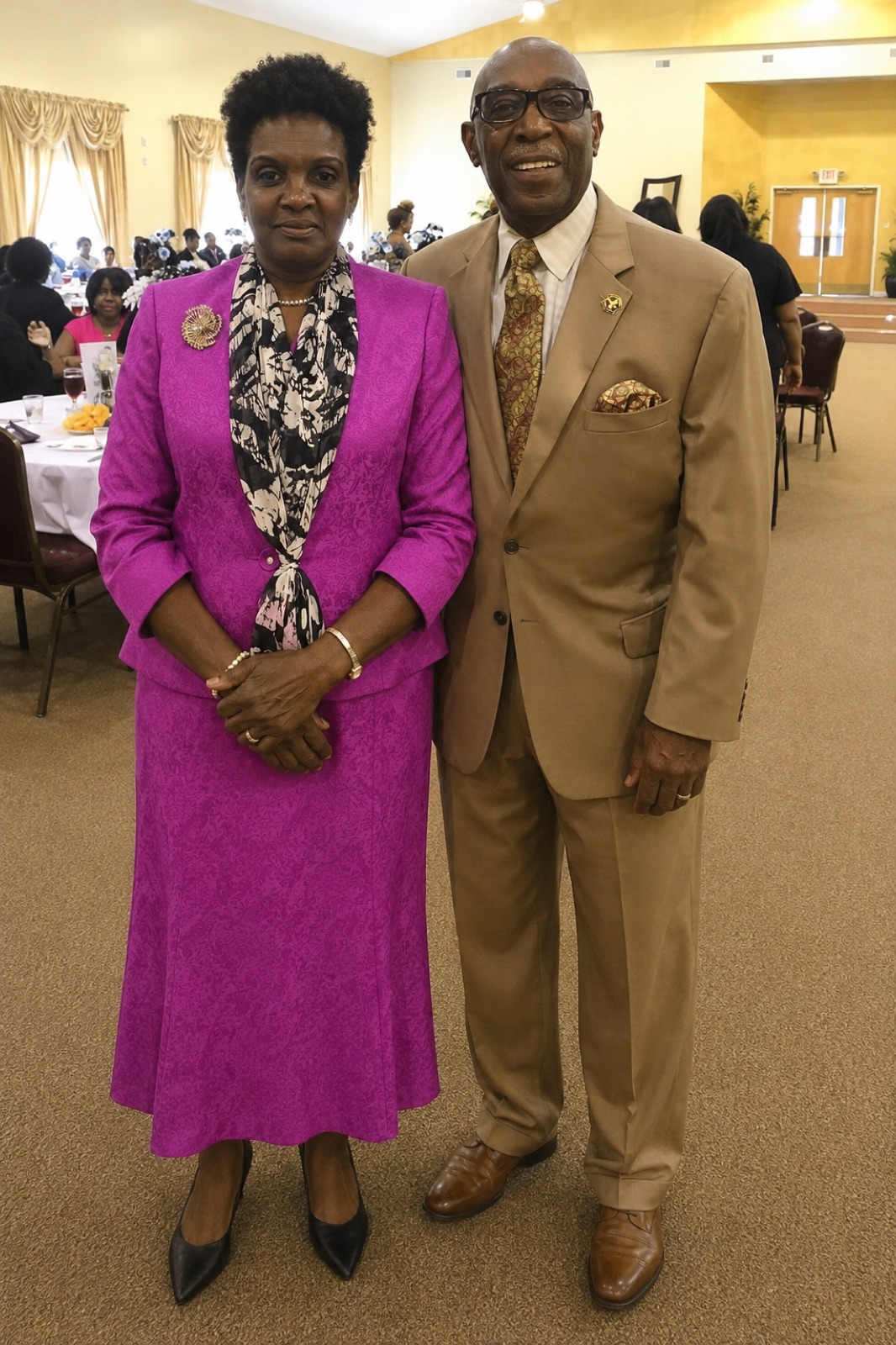 Bishop Leo and Minister Joyce Smith
